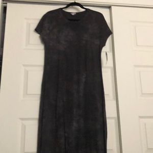 LuLaRoe Maria black/grey acid wash